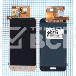 Дисплей для Samsung Galaxy J1 (2016) SM-J120F (TFT) золотистый, фото 1