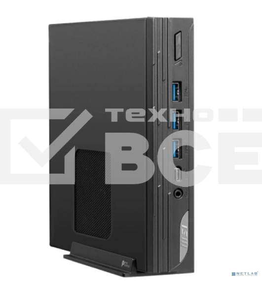 Платформа MSI Pro DP10 12M Mini Core i3-1215U (1.2GHz), NoMemory, noHDD, noSSD, Intel UHD Graphics 730, noDVD, WiFi, BT, 120W, VESA, COM Port, noOS, 1y war-ty