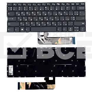 Клавиатура для ноутбука Lenovo Ideapad 530S-14ARR черная