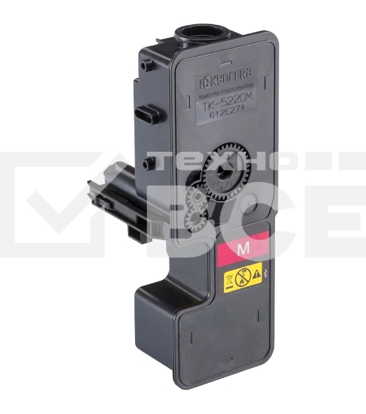 Картридж лазерный Kyocera TK-5220M (1T02R9BNL1) пурпурный для P5021cdn/cdw, P5026cdn/cdw, M5521cdn/cdw, 1200 стр.