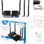 Маршрутизатор Cudy LT500D AC1200 Wi-Fi cat. 4 черный, фото7