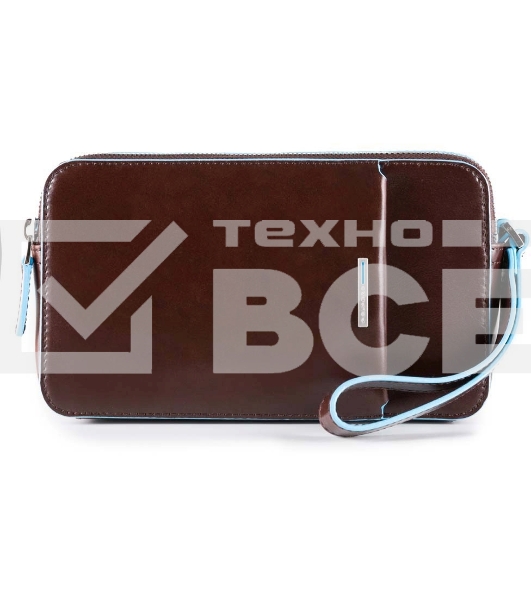 Клатч мужской Piquadro Blue Square AC4221B2/MO, коричневый, натур.кожа