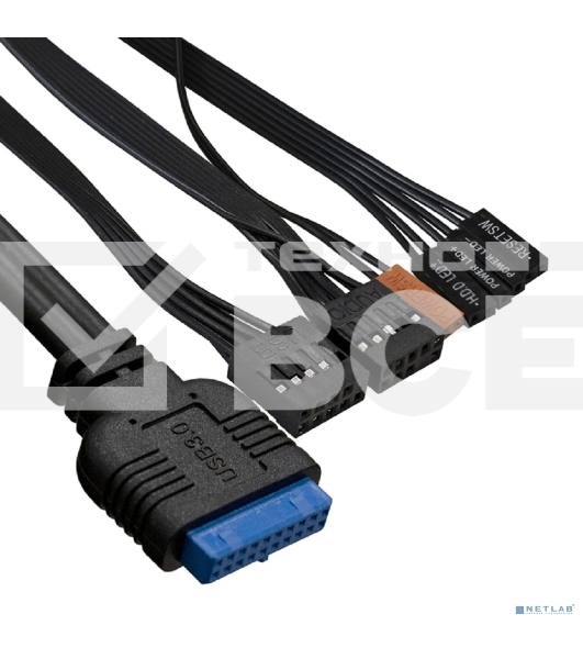 Компьютерный корпус Minitower ExeGate EX291271RUS BAA-109U2 (mATX, без БП, 2*USB+2*USB3.0, аудио, черный)