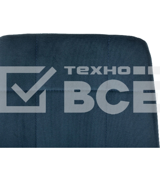 Стул для дома Бюрократ CH-K1_4 комплект 4 шт синий Holland 58 металл черный на ножках (CH-K1_1/HL58_4)