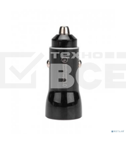 Автозарядка в прикуриватель Rexant АЗУ USB-A (QC 3.0)+USB-C (PD), 38Вт черный