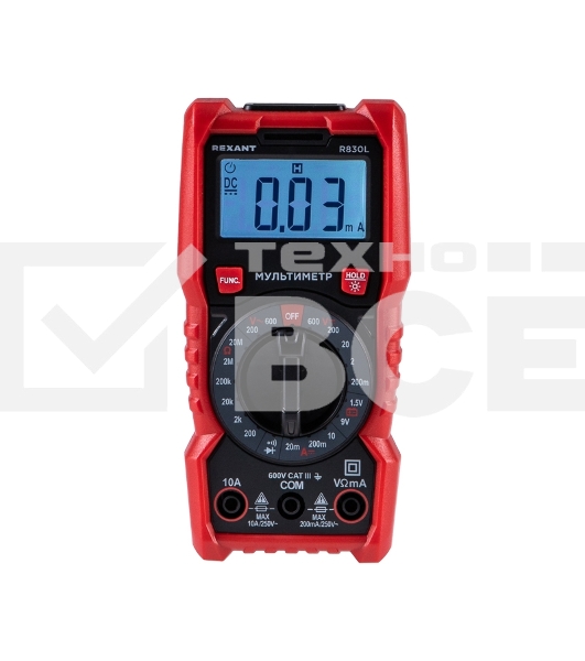 Мультиметр портативный Rexant R830L
