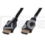 Кабель HDMI Cablexpert CC-HDMI4L-5M, 19M/19M, v2.0, Light, позол.контакты, экран, 5м, черный, пакет, фото4