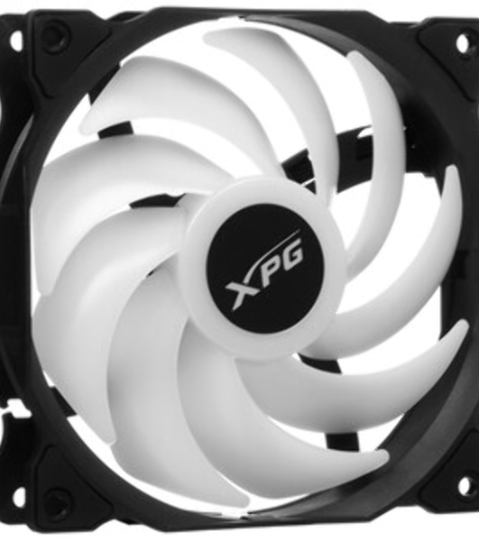 Вентилятор для корпуса ADATA XPG VENTO R 120 ARGb PWM черный, 120 мм, 1600 об/мин, 32 дБ, 4 pin