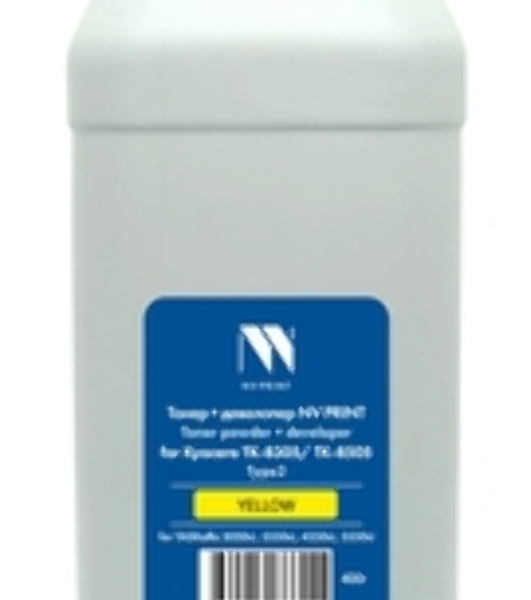 Тонер + девелопер NVPrint для Kyocera TK-8305/TK-8505 Type2 (400г) Yellow совместимый