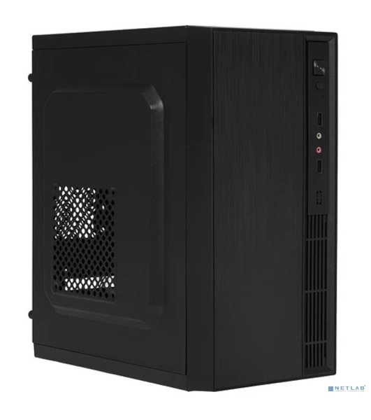 Компьютерный корпус Accord ENTRY ACC-241 черный без БП mATX 2xUSB 2.0 audio