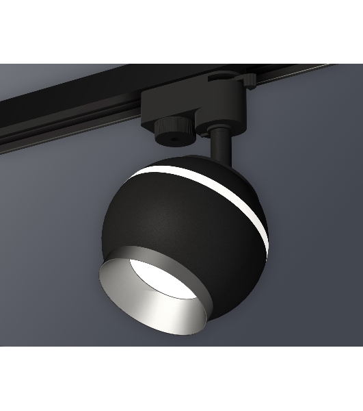 Светильник Ambrella light XT1102004 SBK/MCH черный песок/хром матовый GU5.3 LED 3W 4200K (A2521, C1102, N7033)