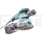 Шлифовальная машина Makita BO5041 ЭШМ,300Вт,ф125мм,4000-12000об\м,ампл-2.8мм,1.4кг,кор,п\сборник,доп.рукоятка, фото7