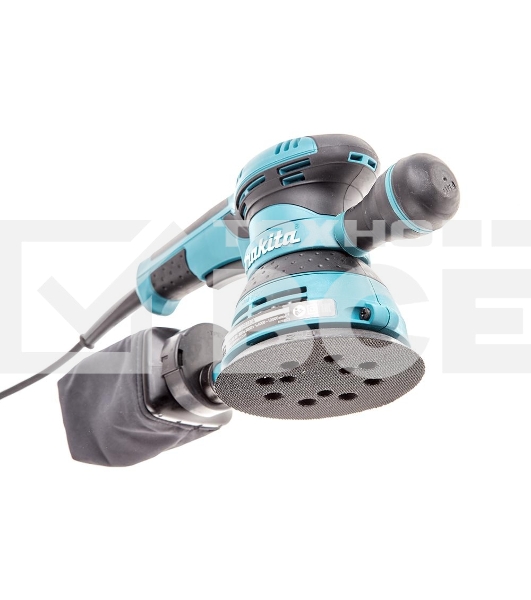 Шлифовальная машина Makita BO5041 ЭШМ,300Вт,ф125мм,4000-12000об\м,ампл-2.8мм,1.4кг,кор,п\сборник,доп.рукоятка