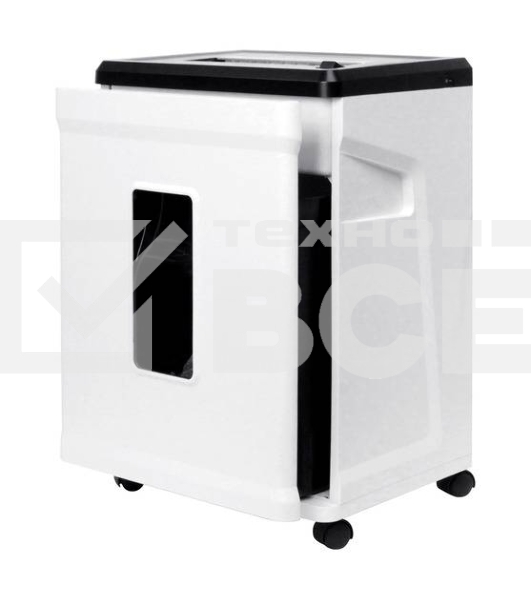 Шредер ГЕЛЕОС УМ26-2, (DIN P-2), полоса 3,9мм, 17-21 лист (70г/м2), CD/пл.карты/скрепки/скобы, 26 литров