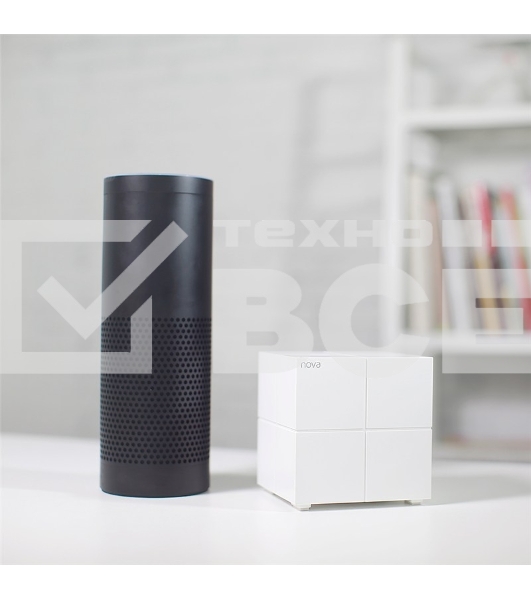 Маршрутизатор Tenda nova MW6 (2 роутера) АС1200 Двухдиапазонная Wi-Fi Mesh система, 2 порта gigabit ethernet RJ45