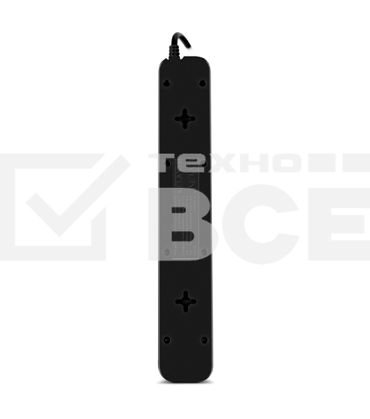 Фильтр SVEN SF-05LU 3.0 м (5 евро розеток,2*USB(2,4А)) черный, цветная коробка Surge protector SVEN SF-05LU 3.0 м (5 евро розеток,2*USB(2,4А)) черный, цветная коробка