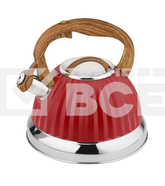 Чайник для плиты со свистком Pomi d'Oro P-650204 Napoli 2,5л