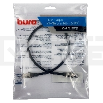 Патч-корд Buro STP 4 пары cat7 CCA molded 0.5м черный RJ-45 (m)-RJ-45 (m), фото 1