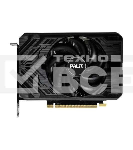 Видеокарта Palit PA-RTX4060 STORMX 8GB 8192Mb 128 GDDR6 1830/17000 HDMIx1 DPx3 HDCP Ret