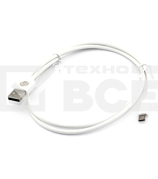 Дата-кабель Amperin USB-microUSB 1m 2A Белый (YDS-C-AM)