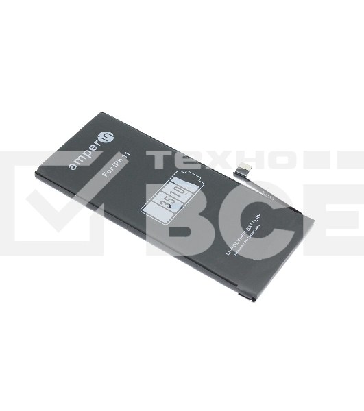Аккумуляторная батарея Amperin для Apple iPhone 11 3510mAh