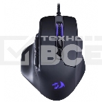 Мышь проводная Defender Redragon Bullseye черный, 12400 dpi, USB, кнопки - 8, фото2