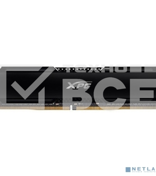 Оперативная память ADATA XPG Gammix D20, DDR4, 8GB (1x8GB), 3200MHz, CL16, UDIMM, с радиатором, черный