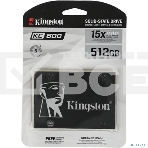 Накопитель SSD Kingston KC600, 512GB, 2.5