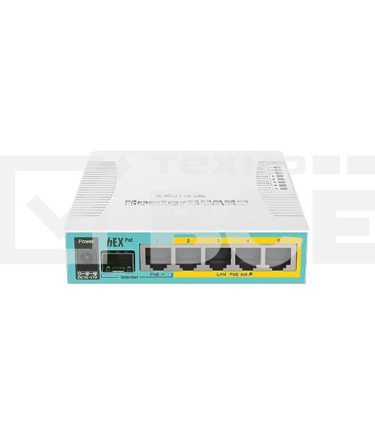 Маршрутизатор 10/100/1000M 5PORT HEX POE RB960PGS MIKROTIK