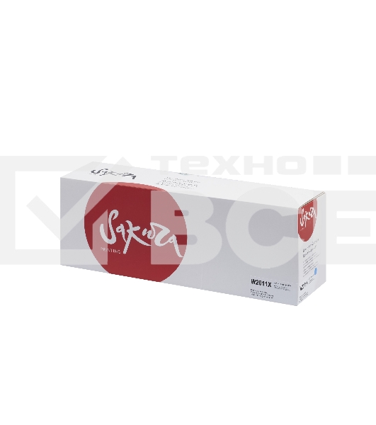 Картридж лазерный Sakura W2011X для HP Color LaserJet Enterprise M856dn/ M776dn/ MFP M776z/ MFP M776zs, голубой, 29000 к.