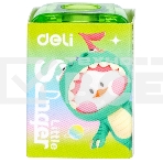 Точилка для карандашей ручная Deli EH552 Little Singer 1 отверстие пластик ассорти коробка, фото10