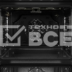 Встраиваемый духовой шкаф Kuppersberg HO 677 B, High-Tech, объем 70 л, 13 режимов, электронное управление (утапливаемые переключатели, аналоговый дисплей), телескопические направляющие на одном уровне, максимальная температура 300 градусов, 2 стекла в дверце, черный, фото4