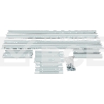 Стойка двухрамная NTSS NTSS-2POR33U/600-1000 33U 550ммx1000мм 600кг серый, фото 1