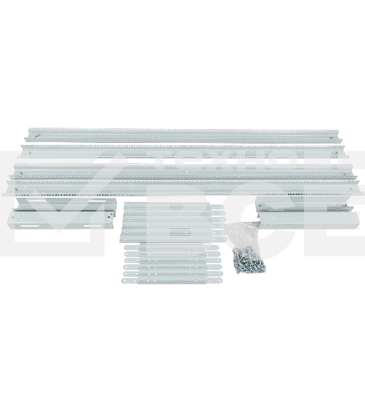Стойка двухрамная NTSS NTSS-2POR33U/600-1000 33U 550ммx1000мм 600кг серый