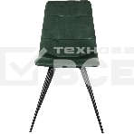 Стул для дома Бюрократ CH-K1_4 комплект 4 шт зеленый Holland 30 металл черный на ножках (CH-K1_1/HL30_4), фото4