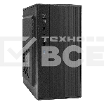 Компьютерный корпус Minitower ExeGate BAA-408U-UNS350 (mATX, БП UNS350 с вент. 12см, 2хUSB/1хUSB 3.0, HD Audio, черный), фото3