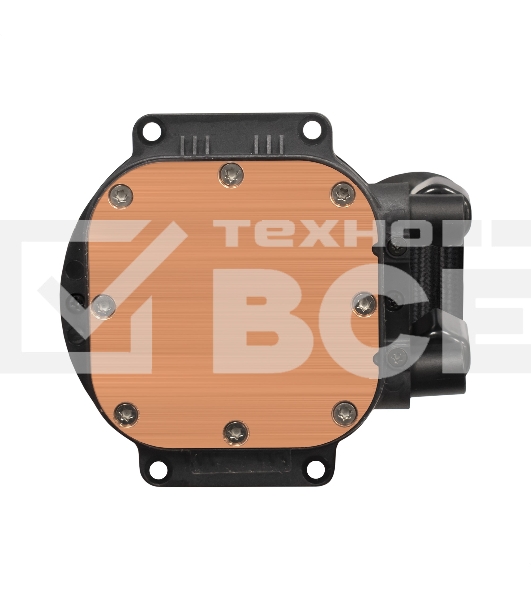 Система водяного охлаждения ExeGate BlackWater-360.PWM.RGb черный, 120 мм, алюминий/медь, 2000 об/мин, 37 дБ, 4 pin, 280 Вт