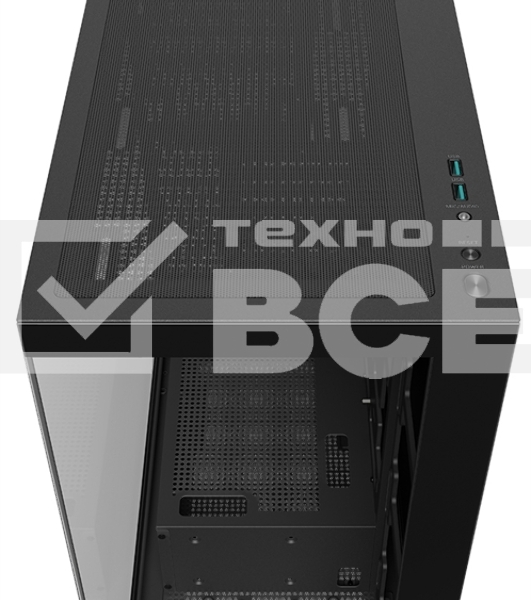 Компьютерный корпус MidiTower Deepcool CG580 черный (ATX, без БП, 2xUSB 3.0 Type-A) (R-CG580-BKNDA0-G-1)