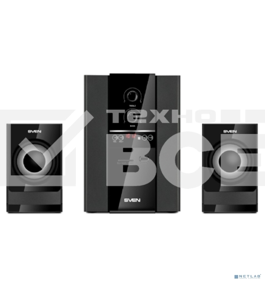 Акустическая система SVEN MS-1821 2.1 черный 40Вт BT
