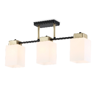 Светильник Ambrella light TR303046/3 BK/GD черный/золото E27/3 max 60W 540*100*270