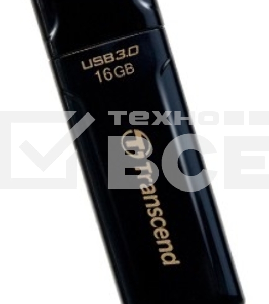 Флешка USB Transcend JetFlash 700 (TS16GJF700), 16Gb, USB 3.0, R/W 70/20, черный