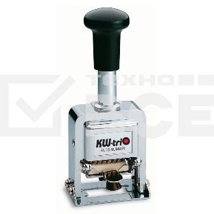 Нумератор Kw-Trio 20700 металл серебристый