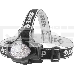 Фонарь Зубр 56438 мастер налобный светодиодный 10ultra led матричный рефлектор 3 режима 3ааа, фото 1