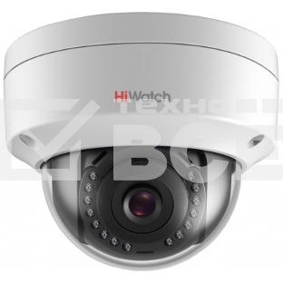 Видеокамера IP Hikvision HiWatch DS-I252 4-4мм цветная корп.:белый