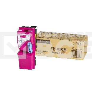 Картридж лазерный Kyocera-Mita TK-820M пурпурный для FS-C8100DN 7000стр.