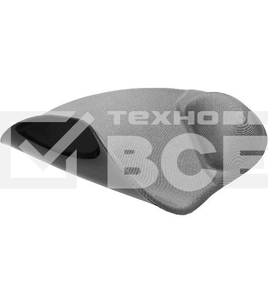 Коврик для мыши Defender гелевый Easy Work (серая лайкра) нескользящ.основа,260х225х5мм