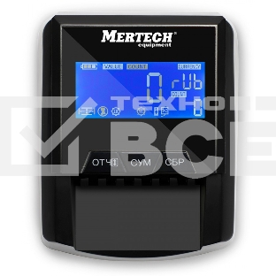 Детектор банкнот Mertech D-20A FLASH PRO LCD автоматический рубли АКБ