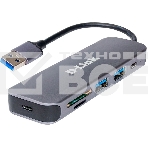 Концентратор D-Link DUB-1325/A1A с 2 портами USB 3.0, 1 портом USB Type-C, слотами для карт SD и microSD и разъемом USB 3.0, фото3