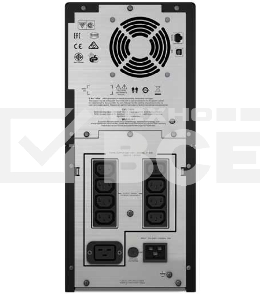 Источник бесперебойного питания APC Smart-UPS C SMC3000I 2100Вт 3000ВА черный