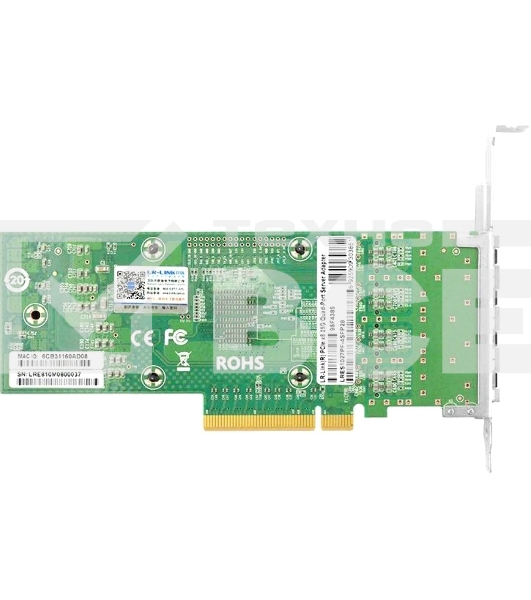 Сетевая карта LRES1027PF-4SFP28 PCIe v4.0 x8 4*SFP28 10/25G NIC Card (303851)